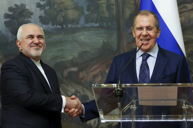 Sergej Lavrov, Mohammad Džavád Zaríf, Rusko, Irán, diplomacia