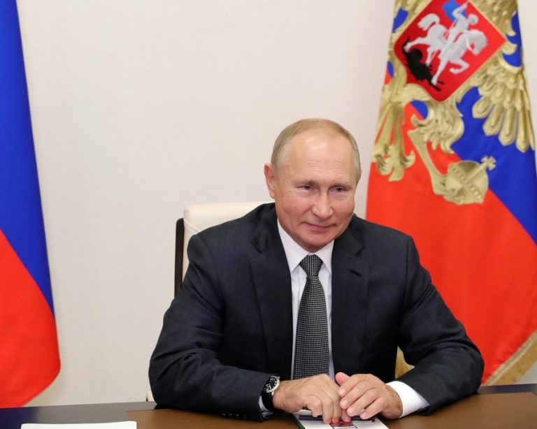 Vladimir Putin, Rusko, prezident