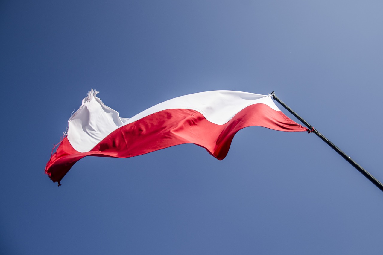 vlajka Poľska
