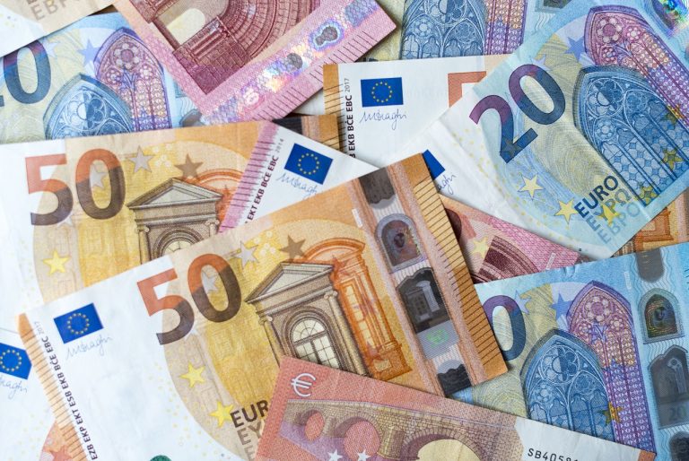 peniaze, bankovky, euro