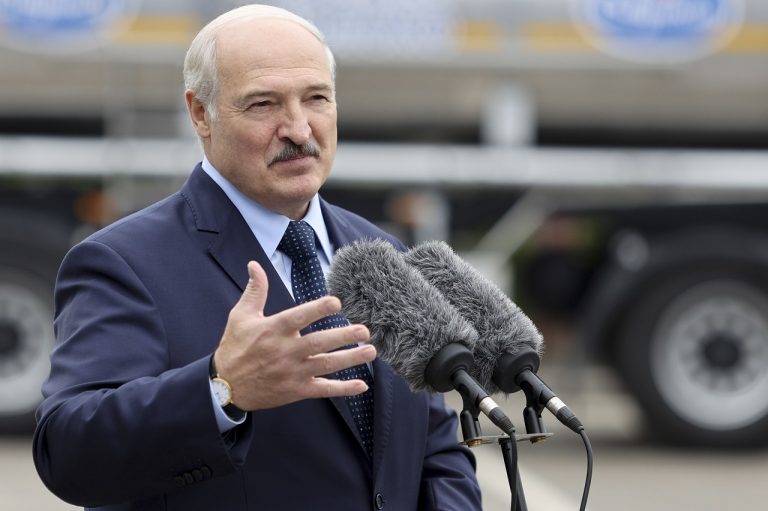 Alexandr Lukašenko, minsk, bielorusko, protesty, rusko