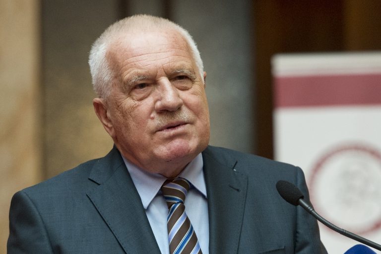 bývalý český prezident Václav Klaus