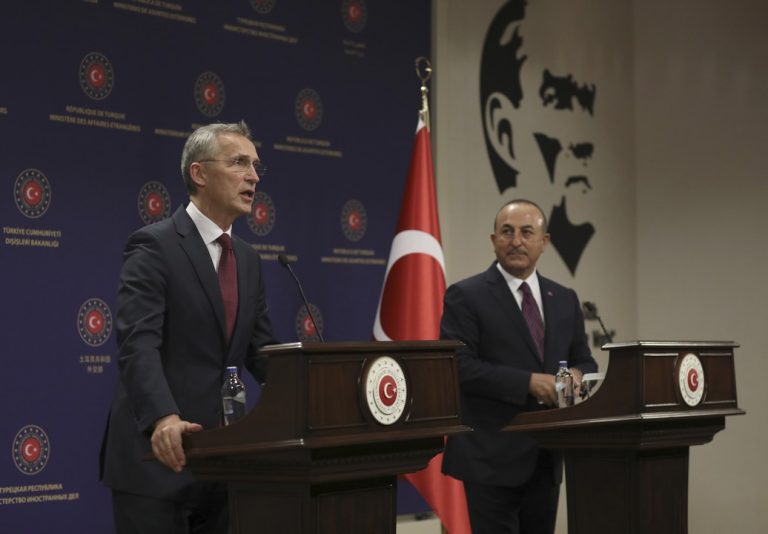 Jens Stoltenberg, NATO, Mevlüt Čavušoglu, Turecko, minister