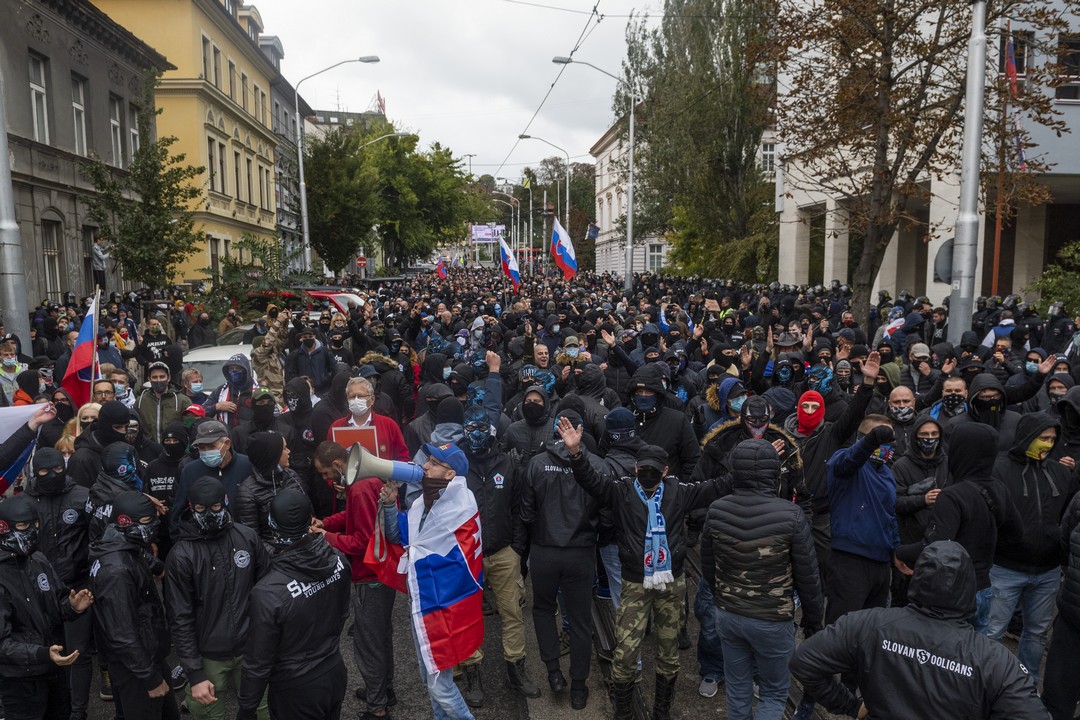 protest, Slovensko, nespokojnosť, Bratislava, vláda