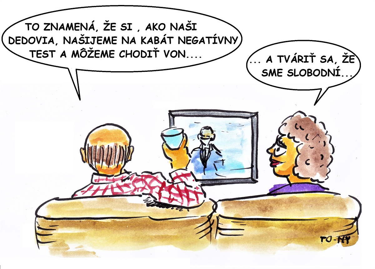 Karikatúra Tomáša Stanislava