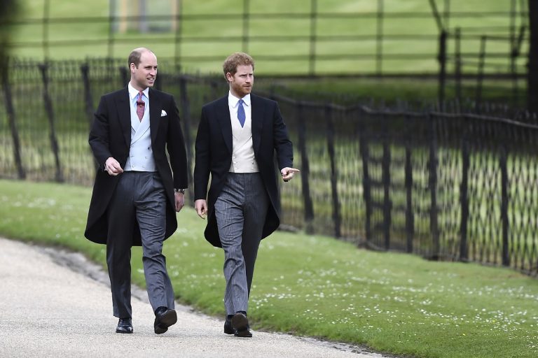 britský princ William a princ Harry