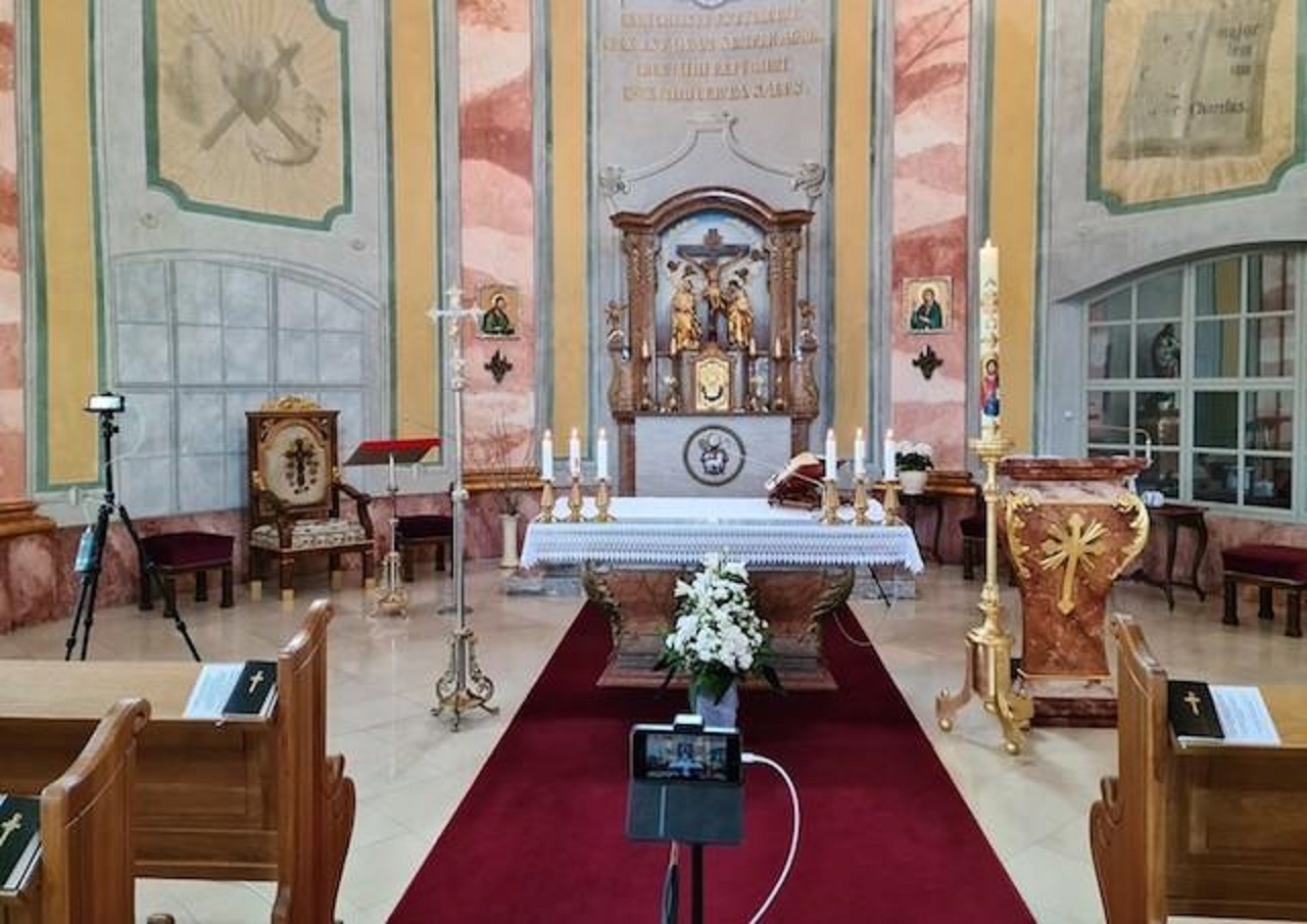Kaplnka povýšenia Svätého kríža na Arcibiskupskom úrade v Trnave