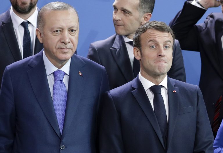 Emmanuel Macron, Recep Tayyip Erdogan