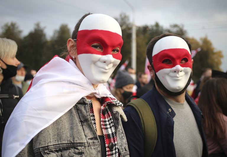 Protesty v Bielorusku