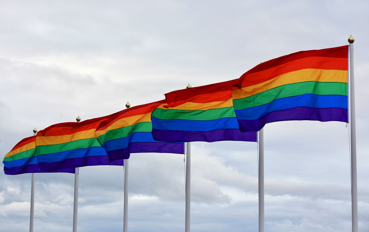 LGBTI dúhová vlajka