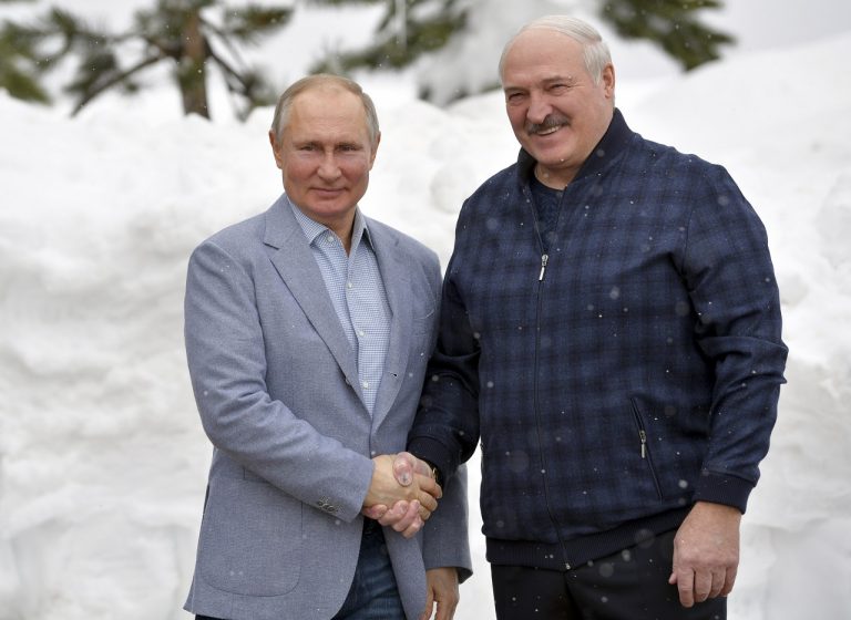 Vladimir Putin Alexander Lukašenko
