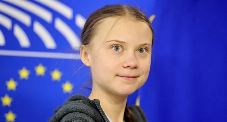 švédska klimatická aktivistka Greta Thunbergová