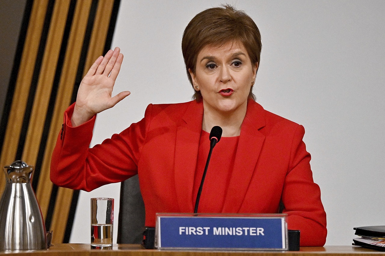 škótska premiérka Nicola Sturgeonová