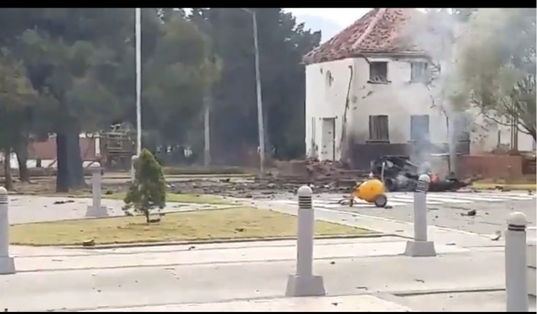 Výbuch Bogota