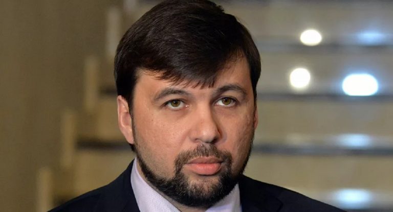 vedúci predstaviteľ Doneckej ľudovej republiky Denis Pušilin