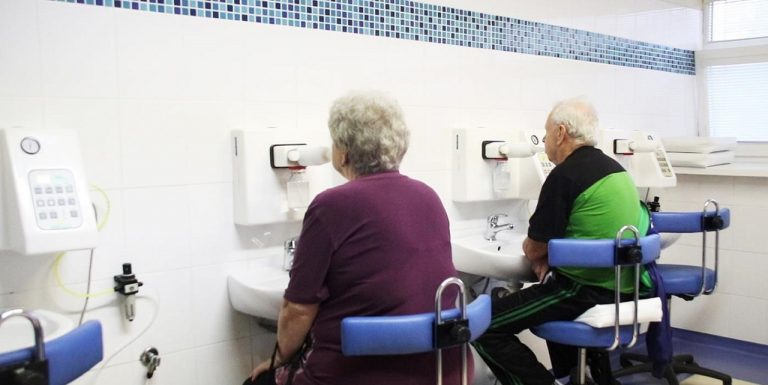 pacienti v Bardejovských kúpeľoch