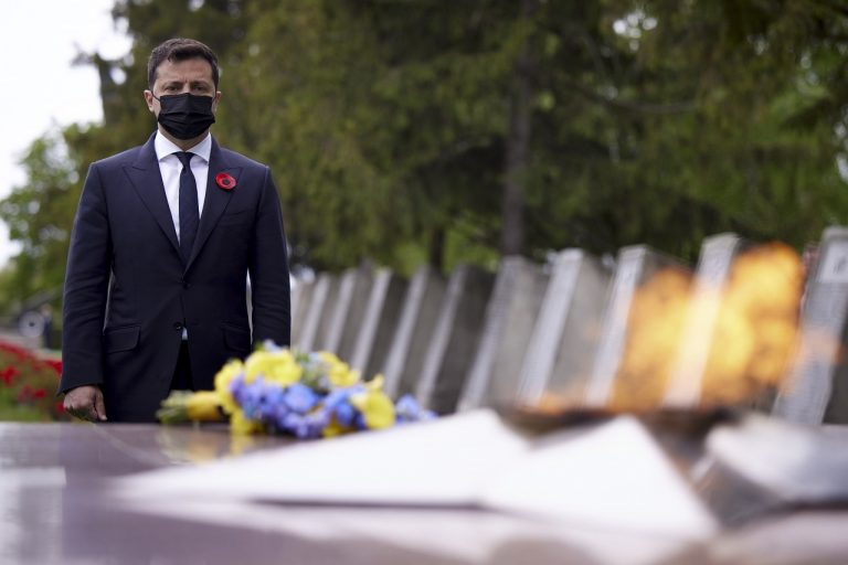 ukrajinský prezident Volodymyr Zelenskyj