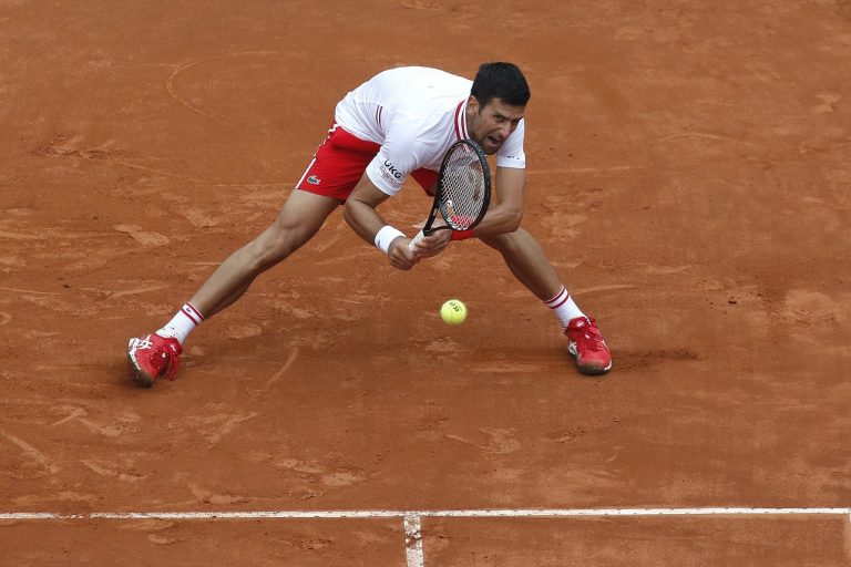 srbský tenista Novak Djokovič