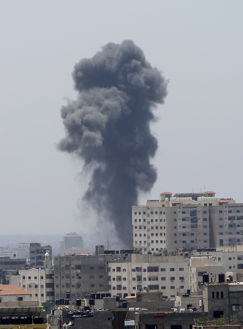 Izrael Palestínčania armáda útok raketový