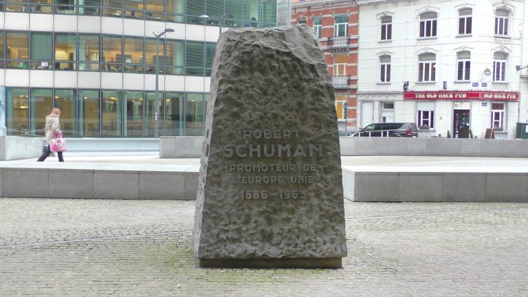 Robert Schuman pamätník