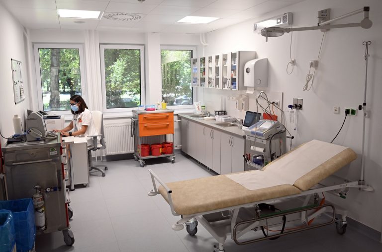 Nový urgentný príjem z Nemocnici Svet zdravia v Trebišove