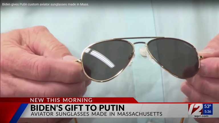 Biden sunglasses to Putin