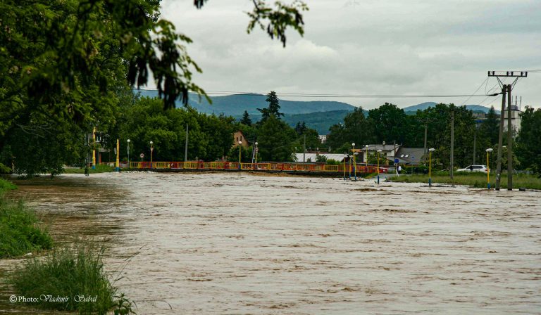 záplavy Prešov
