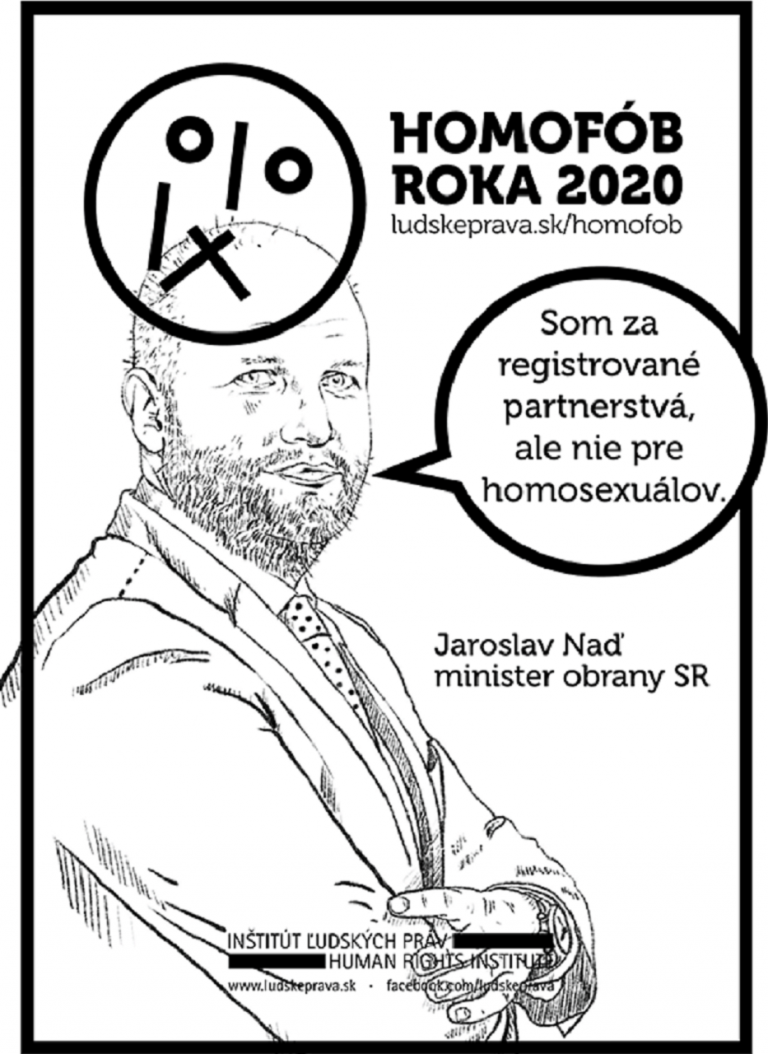 Homofób roka 2020