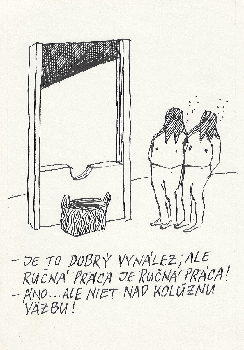 Karikatúra Andreja Mišanka