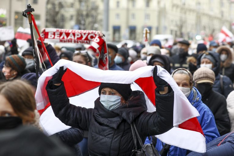 Bielorusko Minsk protesty