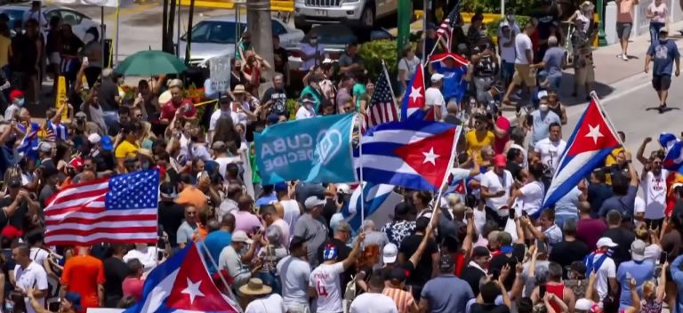 Protesty Kuba