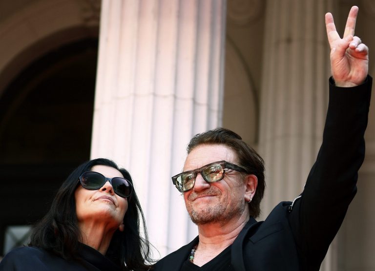 Bono a Alison Hewsonová