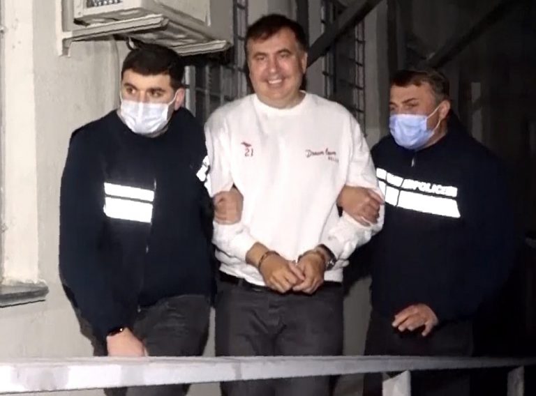 V Gruzínsku zadržali bývalého prezidenta Saakašviliho