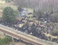 Poľsko Bielorusko hranica migranti plot