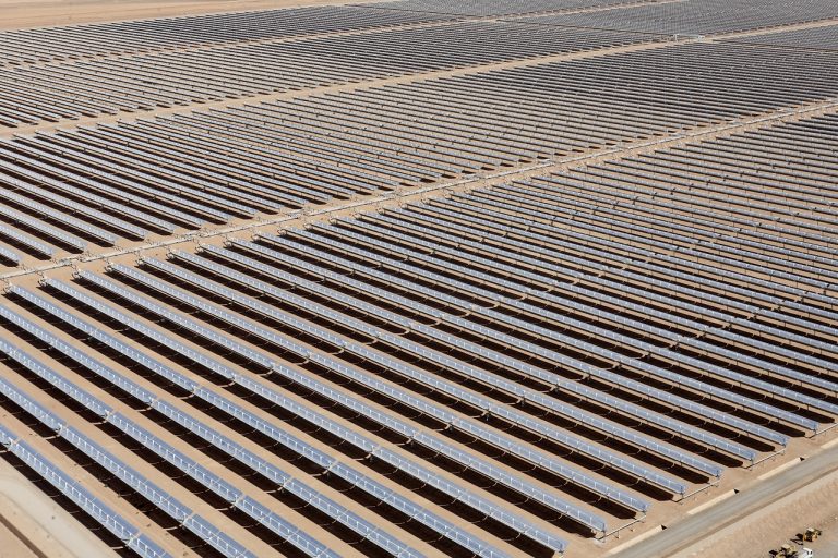 solárna elektráreň v Maroku