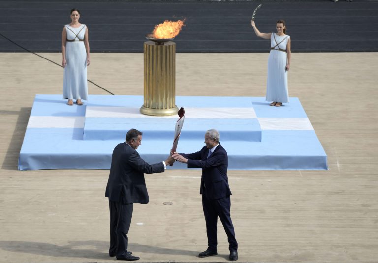olympijský oheň ZOH 2022