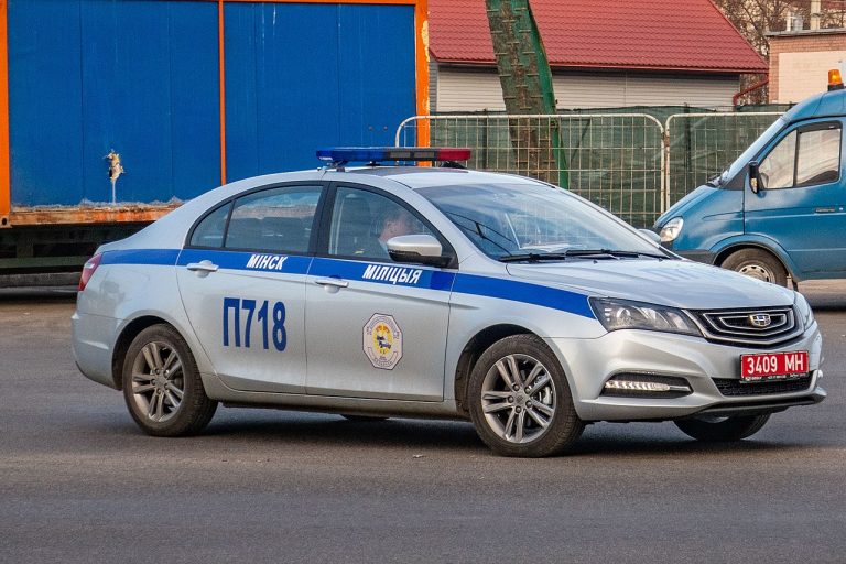 bielorusko policia