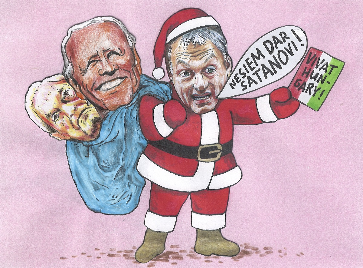 Karikatúra Andreja Mišánka