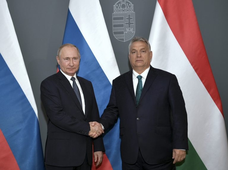 Viktor Orbán, Vladimir Putin privítanie