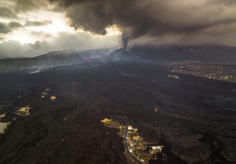 Sopka La Palma erupcia