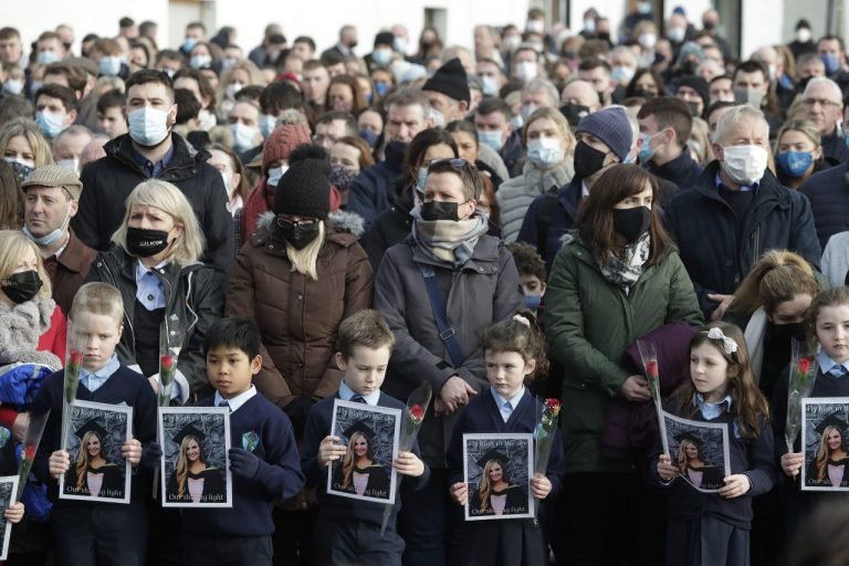 Írsko Učiteľka Beh Vražda Pohreb
