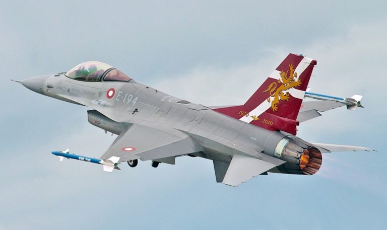 F-16 stihacka dansko