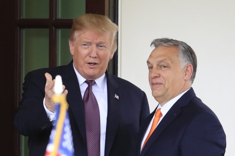 Viktor Orbán a trump