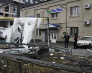 Ruské ostreľovanie v Kyjeve