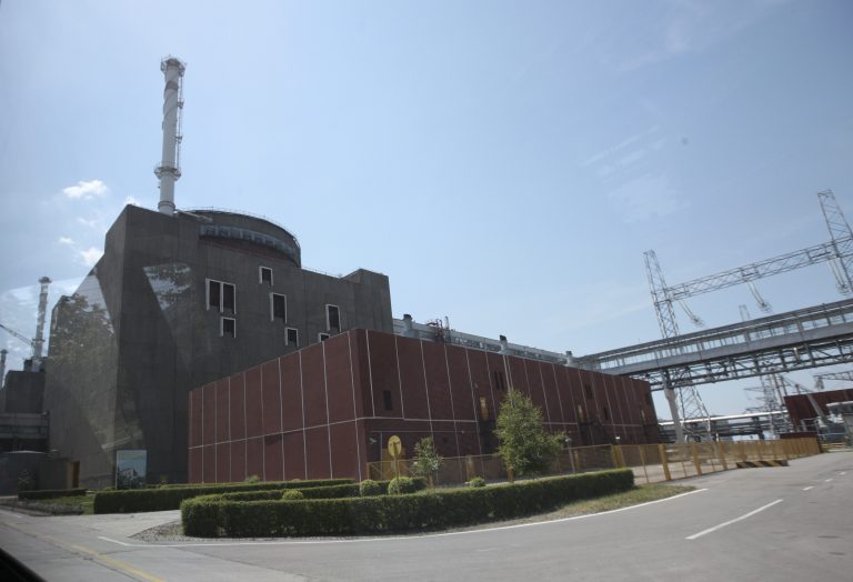 Záporožská jadrová elektráreň budova