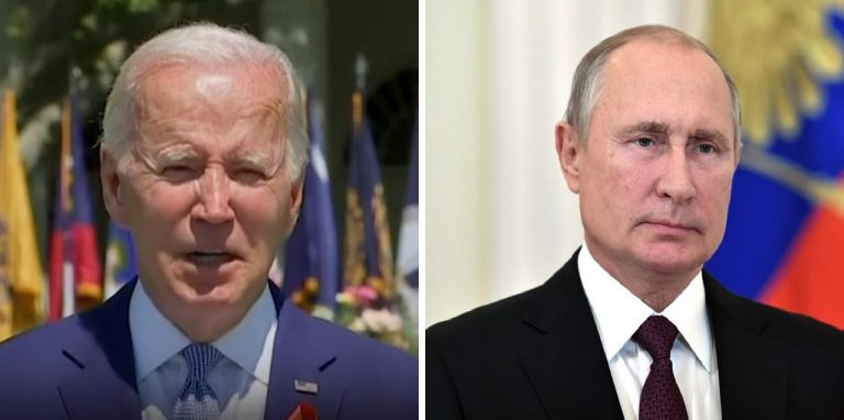 Joe Biden Vladimir Putin