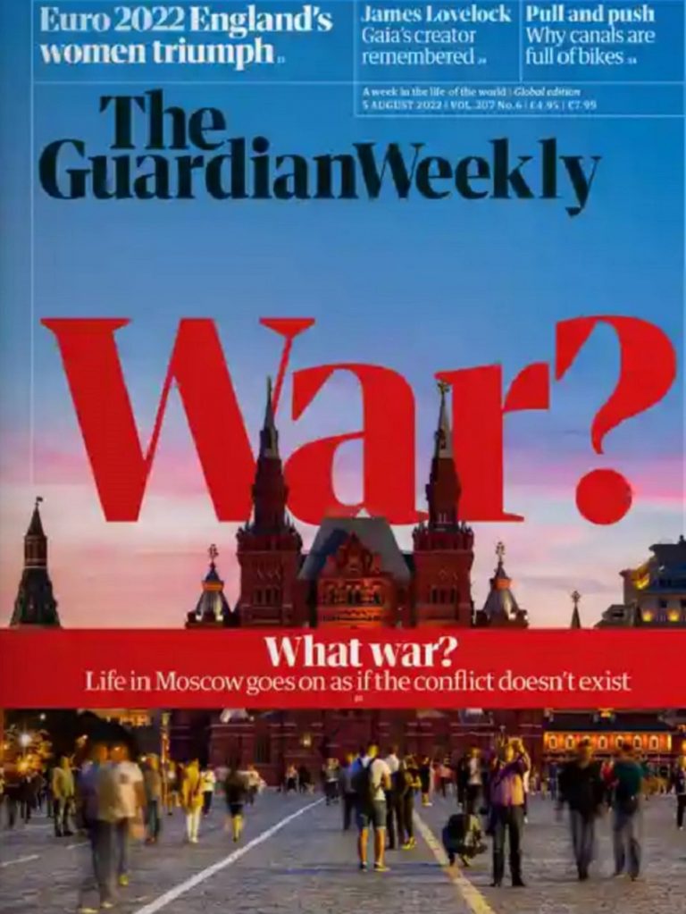 The Guardian: Vojna? Aká vojna?