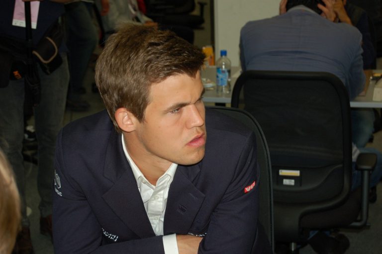 Nórsky veľmajster a momentálne najlepší šachista sveta Magnus Carlsen,
