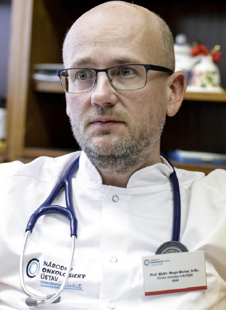 popredný slovenský onkológ, klinik a vedec Michal Mego