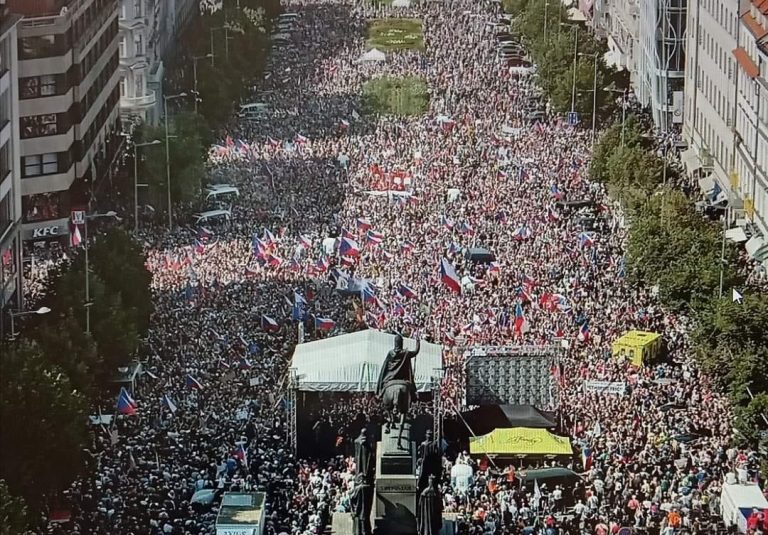 Protesty Praha